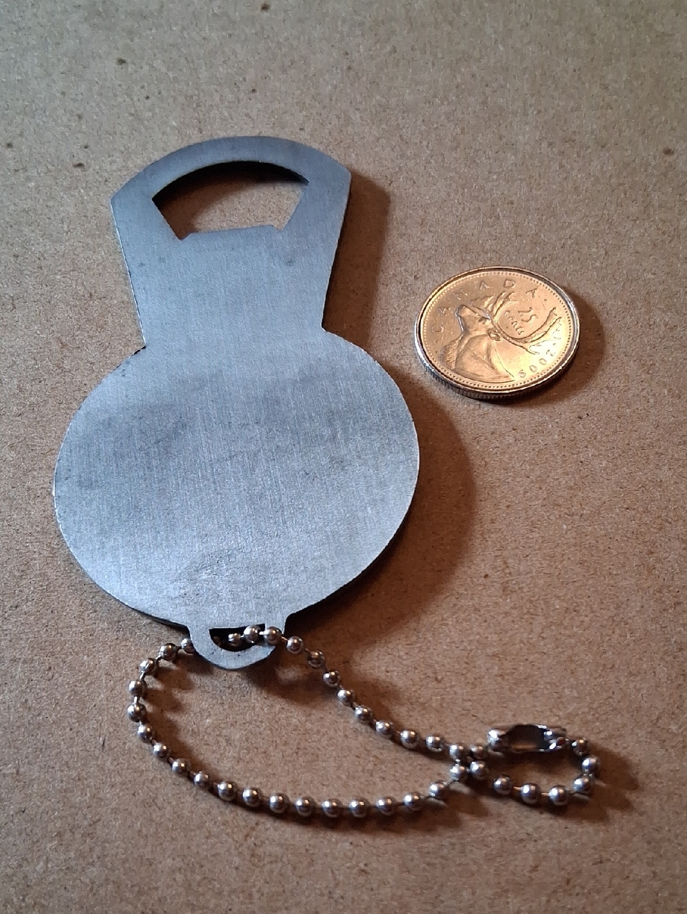 Whistler Brewing Co. Silver Bottle Opener Keychains - Picture 5 of 11